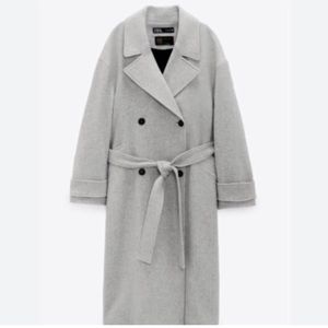 Zara Wool Trench Coat